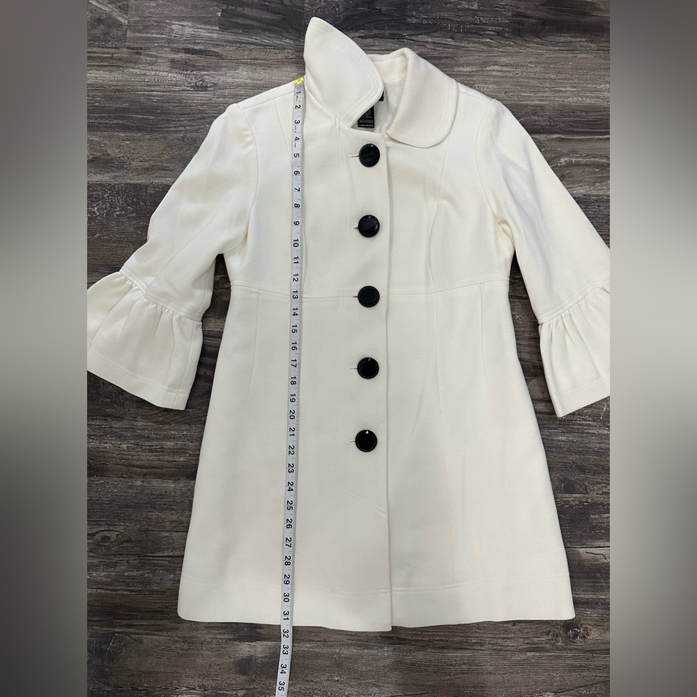 INC International Concepts Women’s Ivory Overcoat Coat Dress Size S - Picture 4 of 7